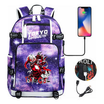 Usb Large Capacity Student Backpack For Leisure Travel Backpack