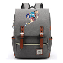 Printed Youth Student School Bag Casual Belt Buckle Classic Backpack