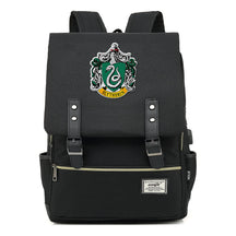 School Of Magic Schoolbag Usb Leisure Belt Buckle Backpack Men And Women