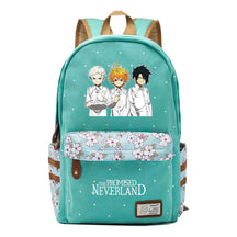 Promised Dream Island Printed Student Backpack, Floral Casual Backpack