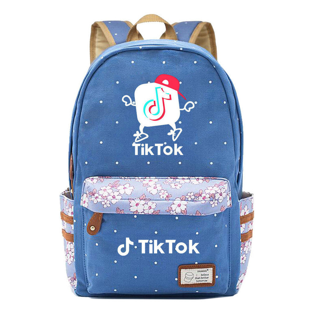 Short Video Student Backpack, Fashionable And Casual Backpack