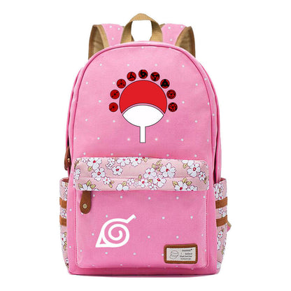 Naruto Youth Student School Bag Fashion Casual Backpack