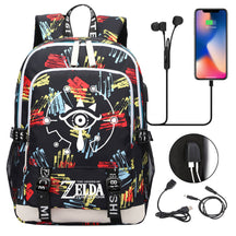 Usb Student Backpack For Men And Women's Leisure Sports Backpack
