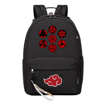 Naruto Printed Teenage Student Backpack, Casual Bag, Girl Backpack