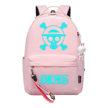 Cartoon Pirate Wang Lufei Youth Student School Bag Leisure Bag Girl Backpack