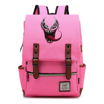 Printed Youth Student School Bag Casual Belt Buckle Classic Backpack