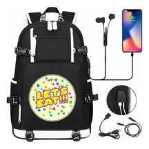 Toy Bear Game Usb Large Capacity Youth Student School Bag Leisure Travel Backpack