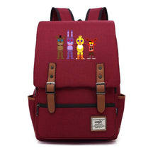 Toy Bear Game Printed Youth Student School Bag Casual Classic Backpack