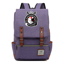 Printed Teenage Student Backpack For Men And Women With Casual Belt Buckle Classic Backpack