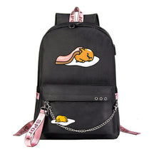 Lazy Egg Usb Youth Student Backpack For Men And Women's Leisure Travel Backpack