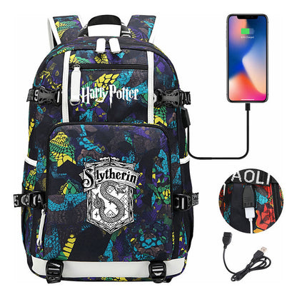 Magic School Usb Student Backpack For Leisure Travel Backpack