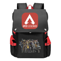 Apex Hero Print Usb Charging Cap Headpiece Student Backpack Leisure Backpack