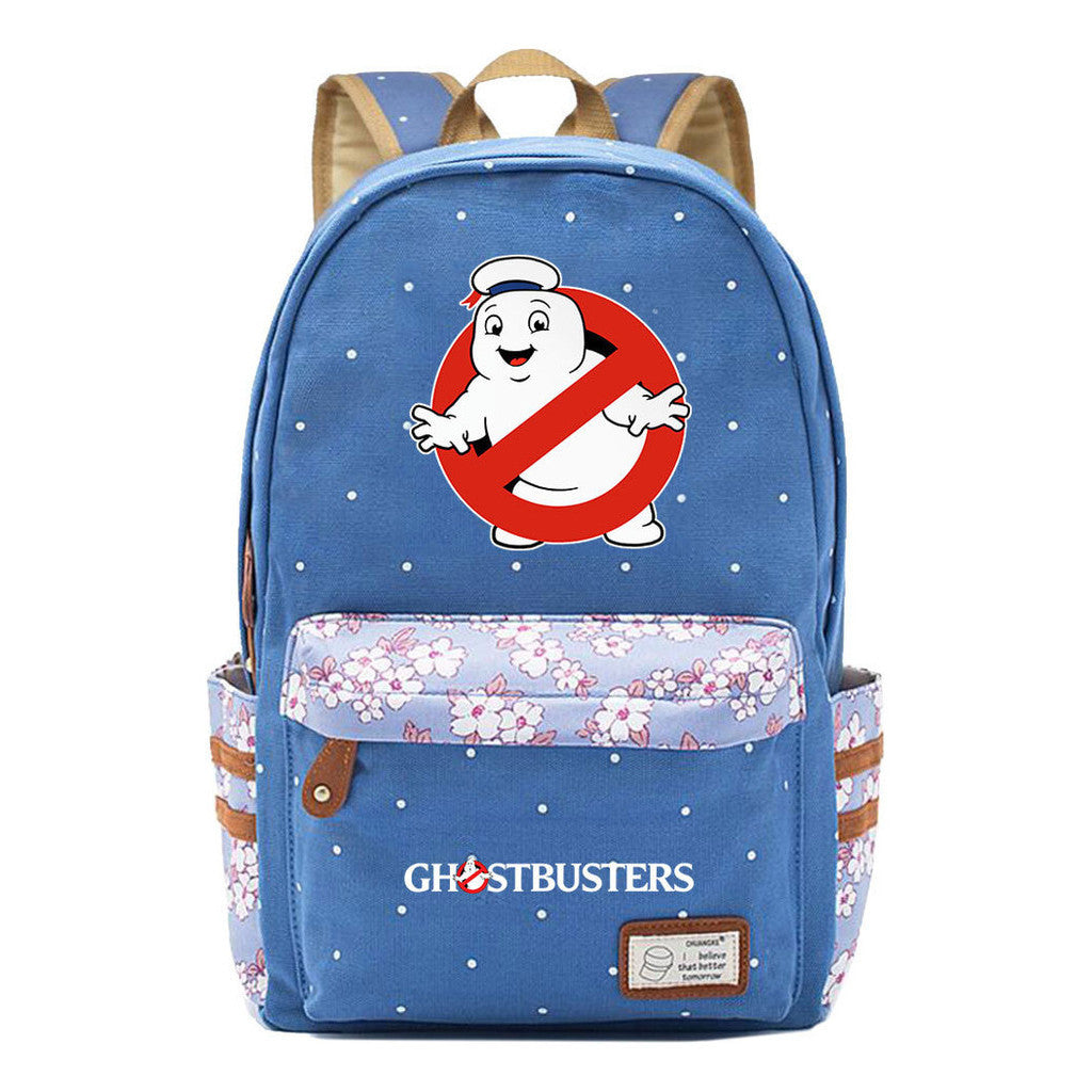 Devil Print Girl Backpack, Fashionable And Casual Backpack