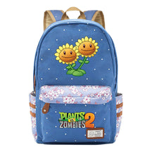 Game Plants Battle Printed Teenage Girl Student Backpack For Men And Women's Leisure Backpack