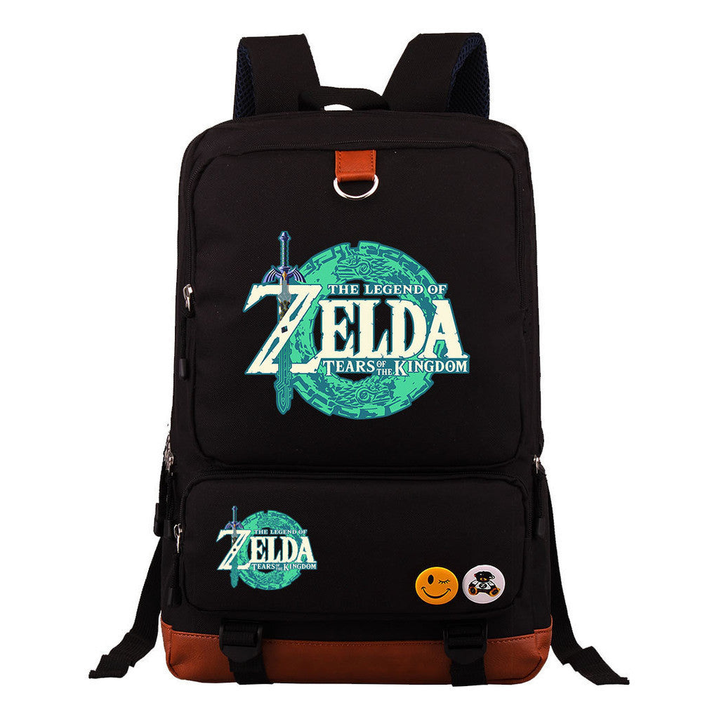 Printed Teenage Student Backpack, Travel Bag, Men's And Women's Backpack, Backpack