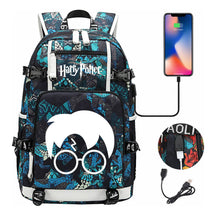 Magic School Usb Youth Student Backpack For Men And Women Leisure Travel Backpack
