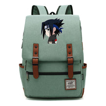 Naruto Printed Teenage Student Backpack For Men And Women, Casual Belt Buckle, Classic Backpack