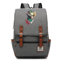 Anime My Heroes Academy Printed Youth School Bag For Men And Women Leisure Belt Buckle Classic Backpack