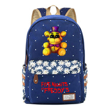 Toy Bear Game Fashion Printed Teenage Girls Student School Bag Men's And Women's Casual Canvas Backpack