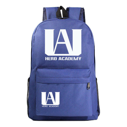 Cartoon Fashion Anime My Hero Academy Printed Youth Student Backpack Men's And Women's Leisure Backpack