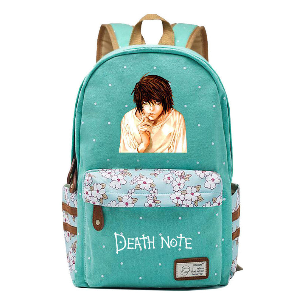Death Note Night God Moon Youth Girl Student School Bag Leisure Backpack