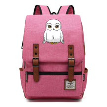 School Of Witchcraft And Wizardry Printed Student School Bag Casual Belt Buckle Classic Backpack