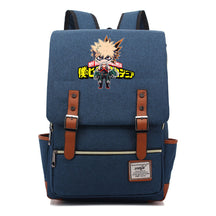 Anime My Heroes Academy Printed Youth Student Backpack Men's And Women's Leisure Belt Buckle Classic Backpack 38*27*12.5cm