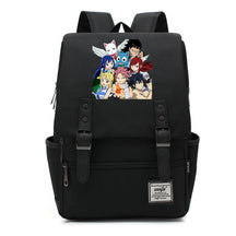 Printed Teenage Student Backpack For Men And Women With Casual Belt Buckle Classic Backpack 38*27*12.5cm