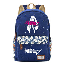 Virtual Music Printed Student Backpack Leisure Backpack