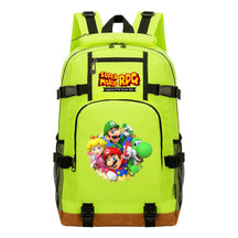 Super Mario Printed Youth Backpack For Leisure Travel Backpack