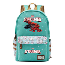 Superhero Printed Teenage Primary And Secondary School Backpacks For Men And Women's Leisure Travel Backpacks