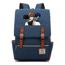 Manga Death Note Youth Student School Bag Men's And Women's Leisure Belt Buckle Backpack