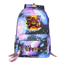 Toy Bear Game Usb Youth Student Backpack For Men And Women Leisure Travel Backpack