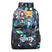 Cartoon Fashion Printed Youth Student Backpack Men And Women's Leisure Backpack