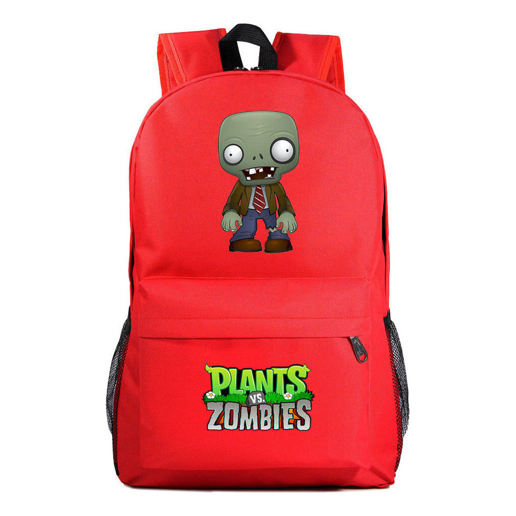 Game Plants Youth Student School Bag Men's And Women's Leisure Backpack