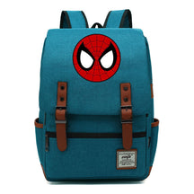 Superhero Printed Youth Student Backpack, Classic Backpack For Men And Women