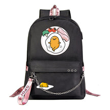 Lazy Egg Usb Youth Student Backpack For Men And Women's Leisure Travel Backpack
