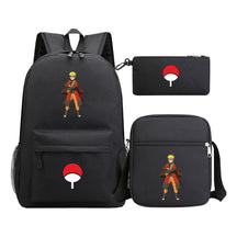 Naruto Starry Sky Youth School Bag Three Piece Set For Boys And Girls Backpack Set