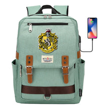 Usb Magnetic Buckle Student Backpack For Men And Women, Youth Leisure Backpack