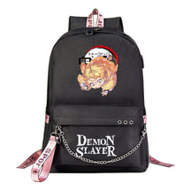 Cartoon Ribbon Youth Student School Bag Men's And Women's Leisure Travel Backpack