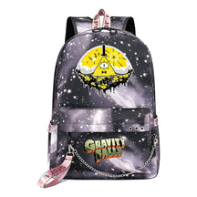 Cartoon Strange Town Youth Student School Bag Men's And Women's Leisure Travel Backpack