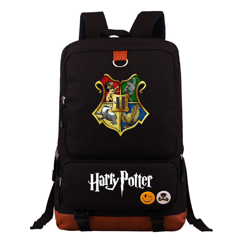School Of Witchcraft And Wizardry Youth Student Backpack, Large Capacity Travel Bag, Men's And Women's Backpack