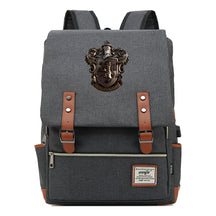Academy Of Magic Teen Student School Bag Usb Casual Belt Buckle Backpack