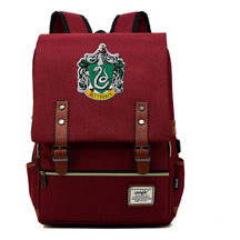 School Of Magic Schoolbag Usb Leisure Belt Buckle Backpack Men And Women