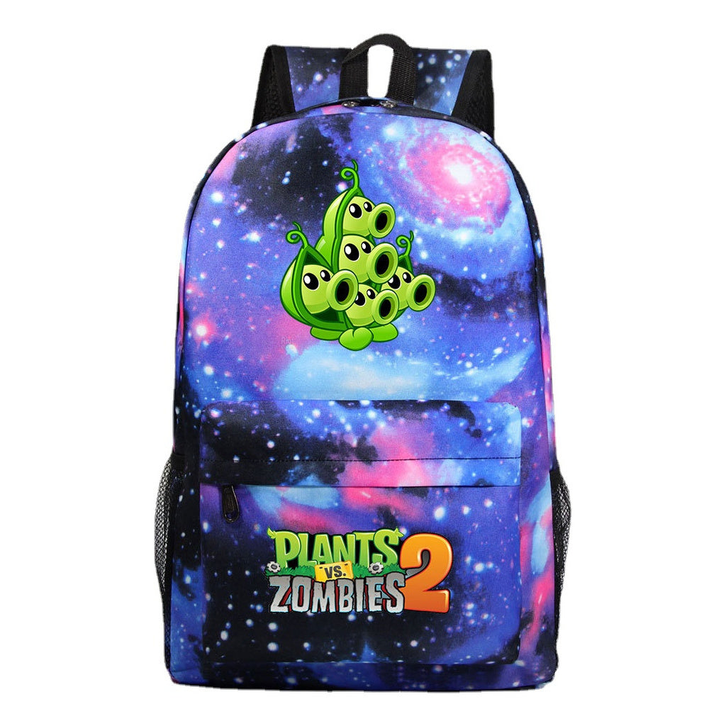 Plant Wars Game Youth student backpack leisure backpack
