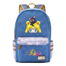 Beautiful Girl Warrior Student Backpack, Floral Casual Backpack