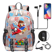 Usb Youth Student Backpack For Men And Women's Leisure Sports Backpack