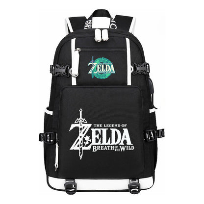 Printed Teenage Student Backpack, Men's And Women's Backpacks, Travel Backpacks