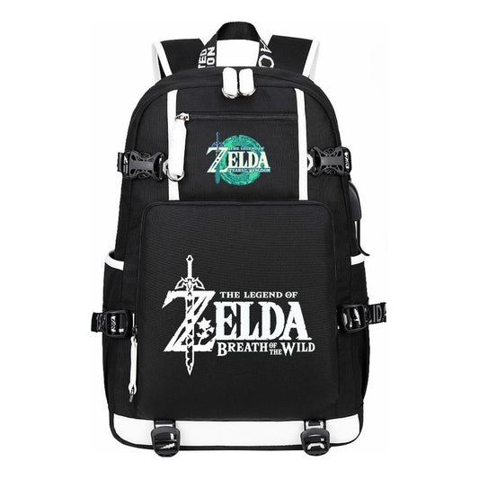 Printed Teenage Student Backpack, Men's And Women's Backpacks, Travel Backpacks
