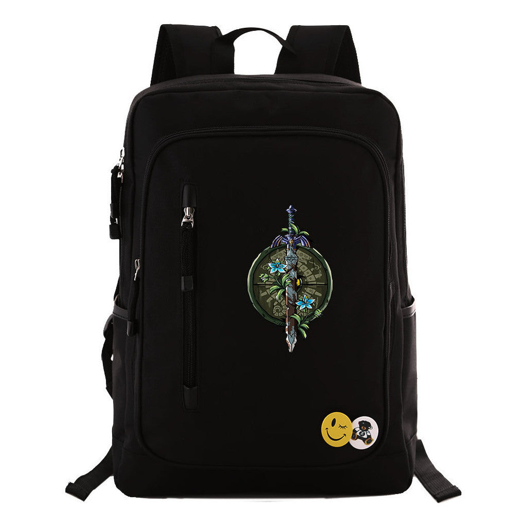 The Tears Of The Kingdom Of Zelda Game Printed Teenage Student Backpack For Men And Women's Leisure Travel Backpack